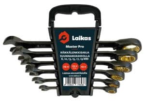 RÄIKKÄLENKKISARJA 8-19MM LAIKAS MASTER PRO
